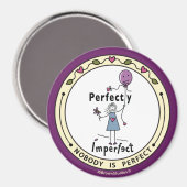 Perfect onvolmaakte 1A_Ronde Magneet 3" (Voorkant / Achterkant)