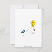 Perfect onvolmaakte 1B_Flat Kaart 5"x7" (Achterkant)