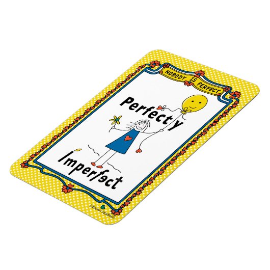 Perfect onvolmaakte 1B_Flexibele magneet 4"x6" (Linkerzijde)