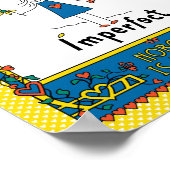 Perfect onvolmaakte 1B_Print 8"x10" Poster (Hoek)