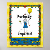 Perfect onvolmaakte 1B_Print 8"x10" Poster (Voorkant)