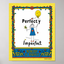 Perfect onvolmaakte 1B_Print 8"x10" Poster