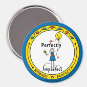 Perfect onvolmaakte 1B_Ronde Magneet 3" (Voorkant / Achterkant)