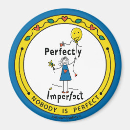 Perfect onvolmaakte 1B_Ronde Magneet 3"