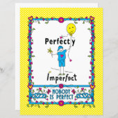 Perfect onvolmaakte 2_Flat Papier Blad 8.5x11" (Voorkant / Achterkant)