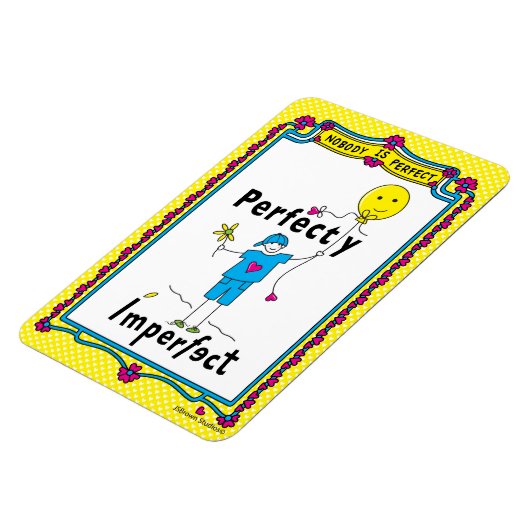 Perfect onvolmaakte 2_Flexibele magneet 4"x6" (Linkerzijde)