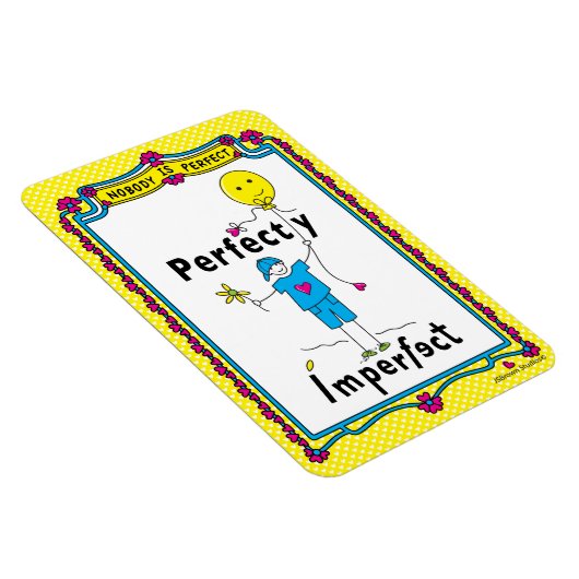 Perfect onvolmaakte 2_Flexibele magneet 4"x6" (Rechterzijde)