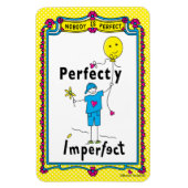 Perfect onvolmaakte 2_Flexibele magneet 4"x6" (Verticaal)
