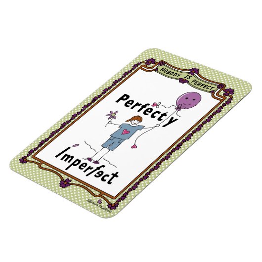 Perfect onvolmaakte 2A_Flexibele magneet 4"x6" (Linkerzijde)