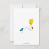 Perfect onvolmaakte 2B_Flat Kaart 5"x7" (Achterkant)