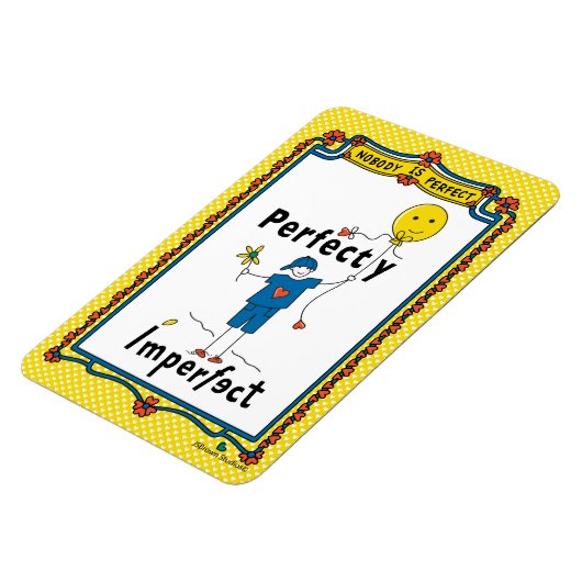 Perfect onvolmaakte 2B_Flexibele magneet 4"x6" (Linkerzijde)