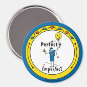 Perfect onvolmaakte 2B_Ronde Magneet 3" (Voorkant / Achterkant)