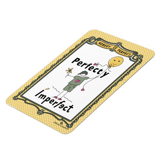 Perfect onvolmaakte 2C_Flexibele magneet 4"x6" (Linkerzijde)