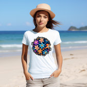 Perfect onvolmaakte bloemen t-shirt