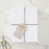Perfect Paar Peer Retro Bruiloft Dank Je Cadeaulabel (Met Touw)