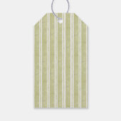 Perfect paar salie groene peer bruiloftsborrel cad cadeaulabel (Achterkant)