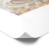 Perfect paar schattige liefdesvogels, grillen poster (Hoek)