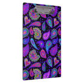 Perfect Paarse Paisley Klembord (Rechts)