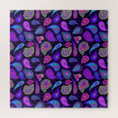 Perfect Paarse Paisley  Legpuzzel (Horizontaal)