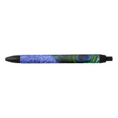 Perfect Paarse Peacock Blauwe Inkt Pen (Voorkant)