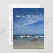 Perfect Pacific; adreswijziging Aankondigingskaart (Voorkant / Achterkant)