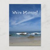 Perfect Pacific; adreswijziging Aankondigingskaart (Voorkant)