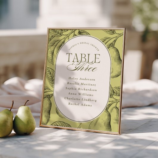 Perfect Pair Bruidsuitnodiging Tafel 3 Poster
