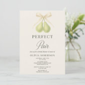 Perfect Pair Bruiloftsfeest Kaart (Staand voorkant)