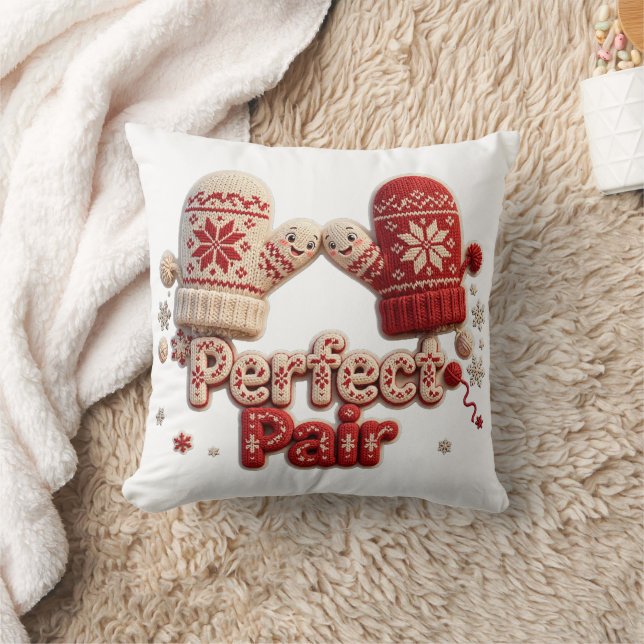 Perfect Pair Muts Kussen (Deken)