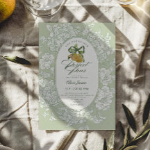 Perfect Pair Pear Floral Salie Groen Vrijgezellenf