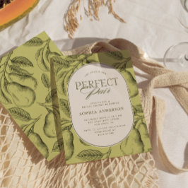 Perfect Pair  Pear Vrijgezellenfeest Kaart