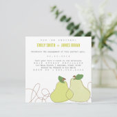 Perfect Pair Verloving Aankondiging (Staand voorkant)