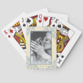 Perfect Pair Verloving Trouwfoto Favors Pokerkaarten (Achterkant)