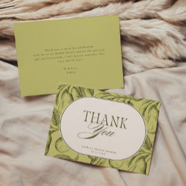 Perfect Pair Vintage Peertje Bruidssalon Bedankkaart