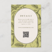 Perfect Pair Vrijgezellenfeest QR-code Informatiekaartje (Voorkant)