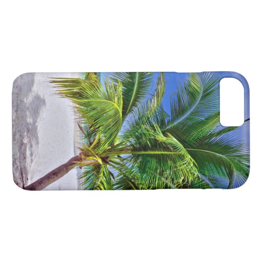 Perfect palm Tree Tropical Island Beach Case-Mate iPhone Case (Achterkant (Horizontaal))