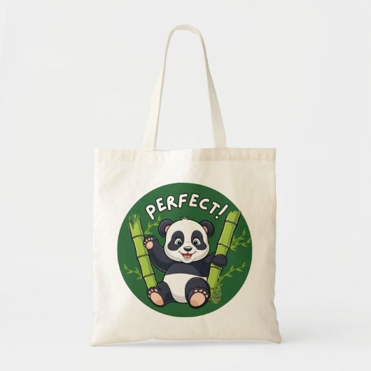 Perfect! , Panda Tote Bag (Voorkant)