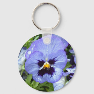 Perfect Pansy Sleutelhanger