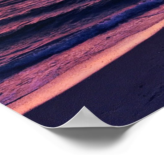 Perfect Paradise Beach Sunset Poster (Hoek)