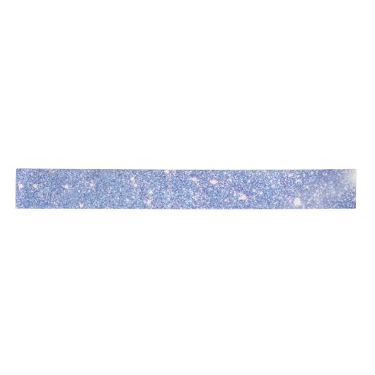 Perfect Paradise Sky Blue Sparkle Glitter Satijnen Lint (Voorkant)