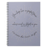 Perfect Peace notitieboek (Voorkant)