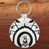 Perfect Peacock Sleutelhanger (Voorkant)