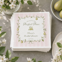 Perfect Pear Bruiloftsfeest Servetten