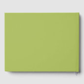 Perfect Pear Moderne Bruiloftsshower Gastenboek (Achterkant)