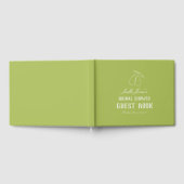 Perfect Pear Moderne Bruiloftsshower Gastenboek (Volledig)