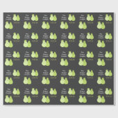 Perfect Pear / Pair Huwelijks Inpakpapier (Vlak)
