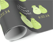 Perfect Pear / Pair Huwelijks Inpakpapier (Rol Hoek)