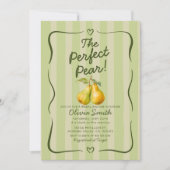 Perfect Pear Vrijgezellenfeest Retro Kaart (Voorkant)