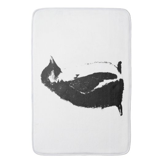 Perfect Penguin Bathmat Badmat (Voorkant Verticaal)