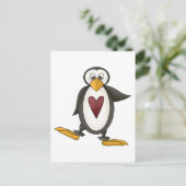 Perfect Penguin Briefkaart (Staand voorkant)